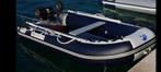 Rubberboot met zgan bbmotor, Watersport en Boten, Rubberboten, Zo goed als nieuw, Benzine, Minder dan 70 pk, Overige materialen