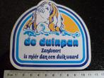 sticker de puinpan zandvoort logo, Verzenden, Zo goed als nieuw, Dier en Natuur