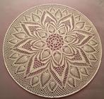 Gehaakte Mandala groen, Hobby en Vrije tijd, Breien en Haken, Ophalen, Zo goed als nieuw, Haken, Overige typen