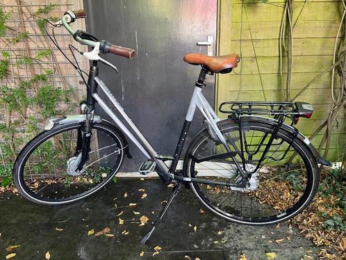 Gazelle eclipse damesfiets 61 cm, Fietsen en Brommers, Fietsen | Dames | Damesfietsen, Gebruikt, Gazelle, Versnellingen, 56 cm of meer