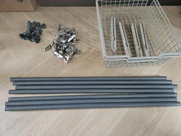 Ikea pax kast onderdelen: roedes en lades beschikbaar voor biedingen
