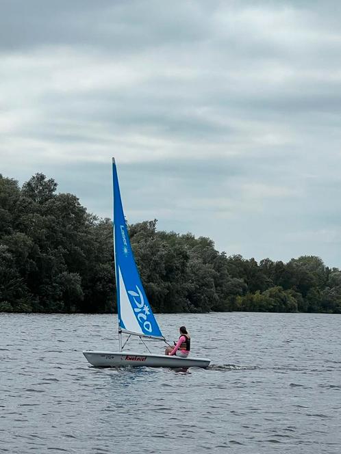 Laser Pico 'Kwekniet' - Zo goed als nieuw!, Watersport en Boten, Open zeilboten, Zo goed als nieuw, Laser, 3 tot 6 meter, Polyester