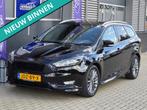 Ford Focus Wagon 1.0 EcoBoost 125pk ST-Line nw distributie!, Auto's, Gebruikt, USB, Zwart, Handgeschakeld