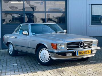 Mercedes Benz 560 SL Automaat W 107, Airco, Leder, 49.000km beschikbaar voor biedingen