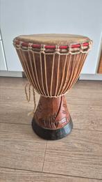 Kleine Djembe natuurvel, Muziek en Instrumenten, Percussie, Ophalen of Verzenden, Zo goed als nieuw, Trommel