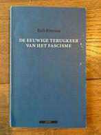 Rob Riemen - De eeuwige terugkeer van het fascisme, Ophalen of Verzenden, Rob Riemen, Zo goed als nieuw