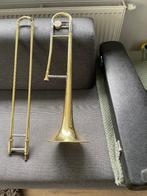 Trombone, Muziek en Instrumenten, Blaasinstrumenten | Trombones, Overige typen, Gebruikt, Met koffer, Ophalen