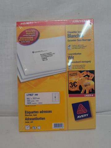 Adressetiketten * beschikbaar voor biedingen