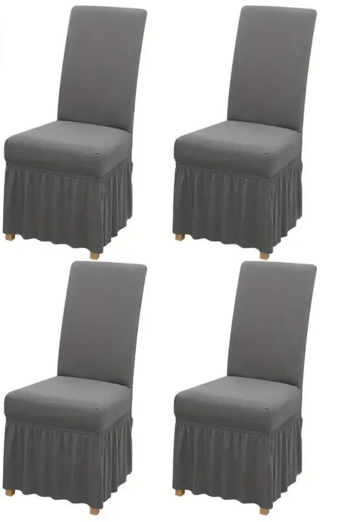 Stoel hoezen, Huis en Inrichting, Woonaccessoires | Overige, Zo goed als nieuw, Ophalen of Verzenden