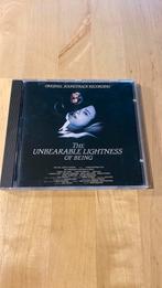 Cd soundtrack The unbearable lightness of being, Ophalen of Verzenden, Zo goed als nieuw