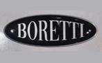 Boretti LOGO BADGE EMBLEEM MERKPLAATJE STICKER Boretti, Magnetron, 60 cm of meer, Energieklasse A of zuiniger, Nieuw