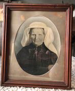 Oude foto in lijst!, Antiek en Kunst, Kunst | Schilderijen | Klassiek, Ophalen of Verzenden