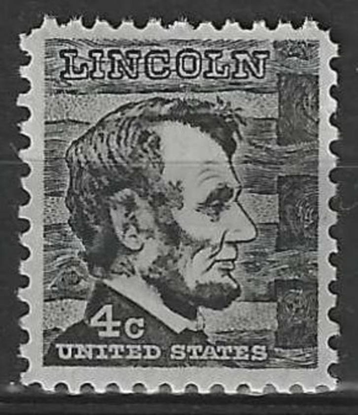 USA 1965/1966 - Yvert 795 - Abraham Lincoln (PF), Postzegels en Munten, Postzegels | Amerika, Postfris, Noord-Amerika, Verzenden