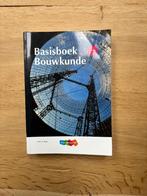 Basisboek Bouwkunde 5e druk 9789006103137, Boeken, Studieboeken en Cursussen, Ophalen of Verzenden, Zo goed als nieuw, HBO, ThiemeMeulenhoff