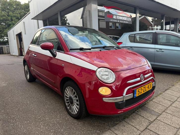 Fiat 500 1.4-16V Lounge APK AIRCO PANORAMA, Auto's, Fiat, Bedrijf, Te koop, ABS, Airbags, Airconditioning, Centrale vergrendeling