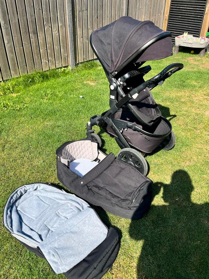 Joolz Kinderwagen met Reiswieg, Zitje en Regenhoes, Kinderen en Baby's, Kinderwagens en Combinaties, Gebruikt, Combiwagen, Overige merken