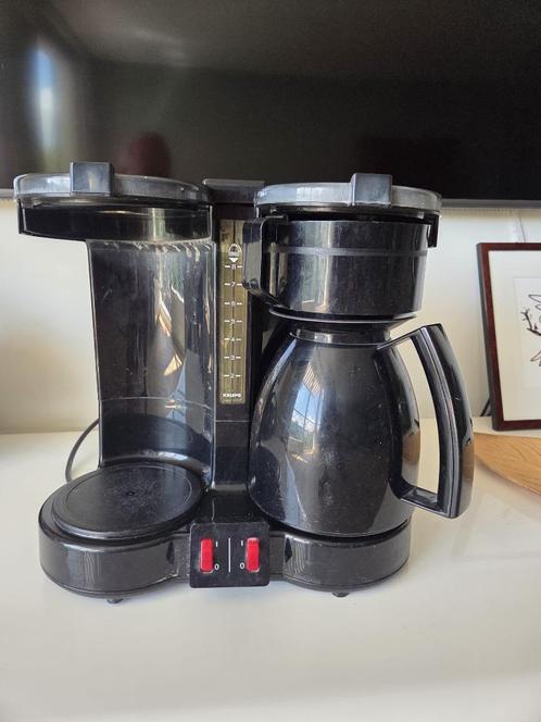 Koffiezetapparaat filterkoffie Krups, Witgoed en Apparatuur, Koffiezetapparaten, Zo goed als nieuw, Gemalen koffie, Koffiemachine