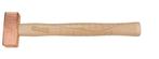 Koperen hamer 600 g met hickory staal, Antiek en Kunst, Antiek | Gereedschap en Instrumenten, Ophalen