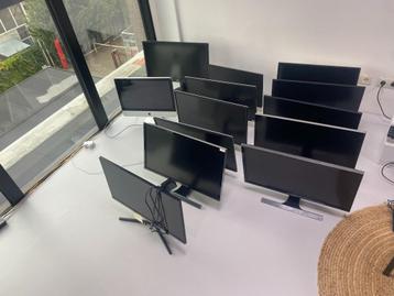 Partij beeldschermen / monitors (LG, Samsung, AOC + iMac) beschikbaar voor biedingen