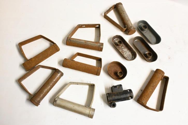 lot brandstof brander onderdelen barthel modellen handvat, Antiek en Kunst, Antiek | Gereedschap en Instrumenten, Ophalen of Verzenden