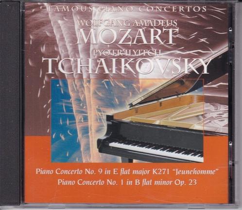 PIANOCONCERTEN VAN MOZART EN TCHAIKOVSKY, Cd's en Dvd's, Cd's | Klassiek, Zo goed als nieuw, Overige typen, Classicisme, Verzenden