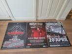 6 x hardcore posters ( gabber thunderdome ), Verzamelen, Ophalen of Verzenden, Gebruikt, A1 t/m A3