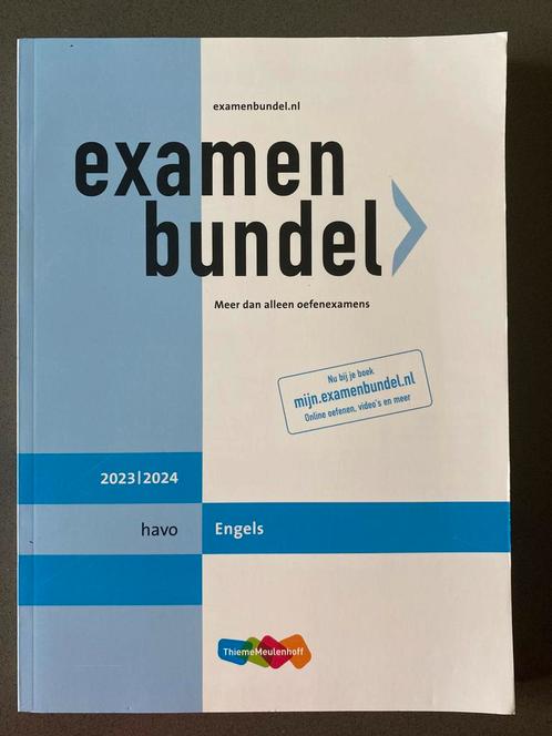 Nieuw: examenbumdel Engels havo 2023-2024, Boeken, Schoolboeken, Zo goed als nieuw, Engels, HAVO, Ophalen of Verzenden