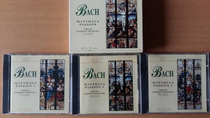 Bach matthäus passion 3 cd-box utrecht symphony orchestra, Cd's en Dvd's, Cd's | Klassiek, Boxset, Ophalen of Verzenden