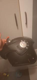 Roof Boxer V8 Zwarte Motorhelm - Maat Sm, Overige merken, Systeemhelm, Heren, Ophalen of Verzenden