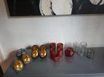ALLES SAMEN 10,00, GLAASJES BRYNXZ, LIFESTYLE,MINI EGG  ENZ, Ophalen, Overige materialen, Minder dan 25 cm