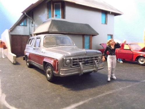 1/43 Chevrolet Blazer - HV II Models Kit gray / maroon, Hobby en Vrije tijd, Modelauto's | 1:43, Gebruikt, Auto, Overige merken