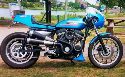 Harley Davidson Cafe Racer one of a kind, eye catcher, Motoren, Motoren | Harley-Davidson, Particulier, Overig, meer dan 35 kW