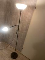 Vloerlamp met leeslamp, Ophalen of Verzenden, Gebruikt, Metaal, 150 tot 200 cm