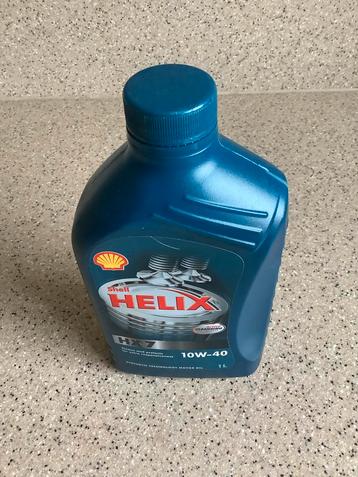 Shell Helix motorolie beschikbaar voor biedingen