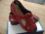 Verhulst leren damessandaal rood Mt 39 Mt 6 zomer 2025 Nieuw, Verhulst, Nieuw, Rood, Sandalen of Muiltjes