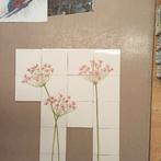 Opruiming bij FRIEStile tegeltableau zwanenbloem met korting, 60 cm of meer, Nieuw, Ophalen of Verzenden, Minder dan 5 m²