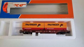 Roco 47029 - Taschenwagen met opschrift "Palfinger" beschikbaar voor biedingen