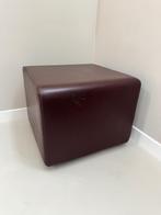 Porada leather Ottoman, Verzenden, Leer, Zo goed als nieuw, Modern