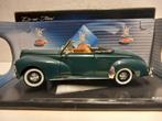 Peugeot 203 convertible donkergroen 1954 Solido 1:18 KRD, Ophalen of Verzenden, Zo goed als nieuw, Auto, Solido