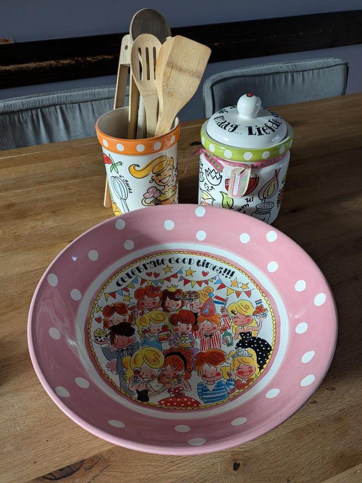 Blond Amsterdam Servies - Jubileum Schaal, Potten, Bord, Huis en Inrichting, Keuken | Servies, Gebruikt, Bord(en), Blond Amsterdam