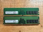 2x 16GB DDR4 RAM 3200MHz, Computers en Software, RAM geheugen, Gebruikt, Server, DDR4, Ophalen of Verzenden