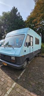 Leuke oldtimer camper te koop, Brandblusser, Buscamper of Camperbus, Fiat, Koelkast