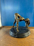 Bronzen sculptuur van een vrouw . Naakt . Erotisch, Ophalen of Verzenden