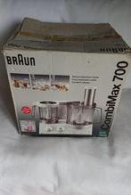 BRAUN CombiMax 700, Witgoed en Apparatuur, Keukenmixers, Ophalen of Verzenden, Zo goed als nieuw, 3 snelheden of meer