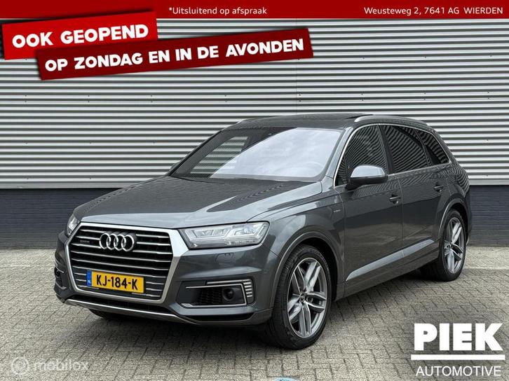 Audi Q7 3.0 TDI e-tron quattro Sport S-Line PANORAMADAK, Auto's, Audi, Bedrijf, Te koop, Q7, 360° camera, 4x4, ABS, Achteruitrijcamera