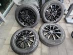 Renault velgen met Michelin Alpine 6 winterbanden, Ophalen, Banden en Velgen, 17 inch, Winterbanden