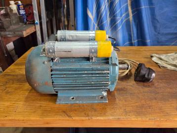 1 fase elektromotor 0.55kw (0.75pk/230) beschikbaar voor biedingen