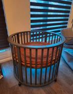 Box babypark, Ophalen, Zo goed als nieuw, Rond, In hoogte verstelbaar