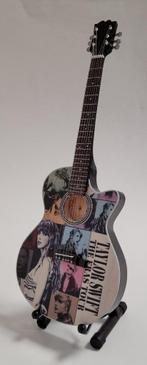 Taylor Swift Eras Tour miniatuur gitaar 25cm van hout guitar