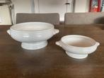 Serveerschalen Wit Maastrichts aardewerk, Ophalen of Verzenden